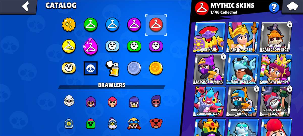 Game account sale Brawl Stars