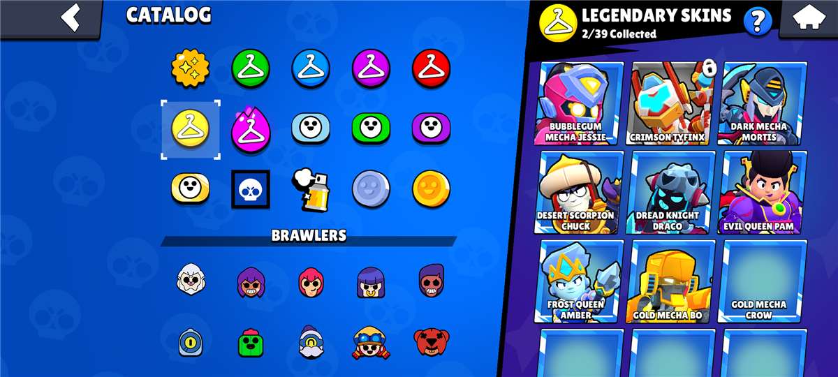 Game account sale Brawl Stars