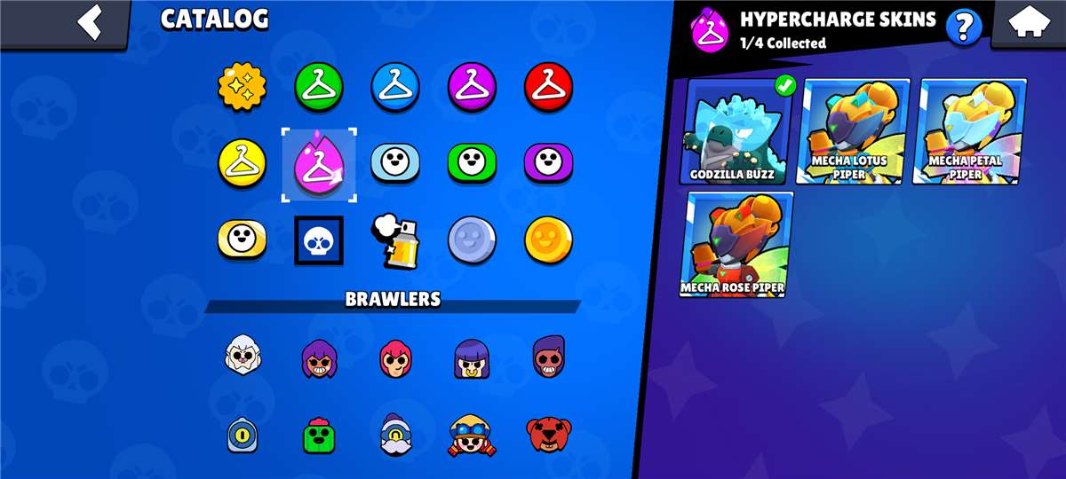 Game account sale Brawl Stars