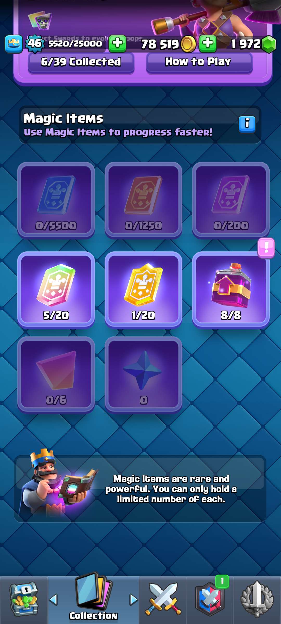 Game account sale Clash Royale