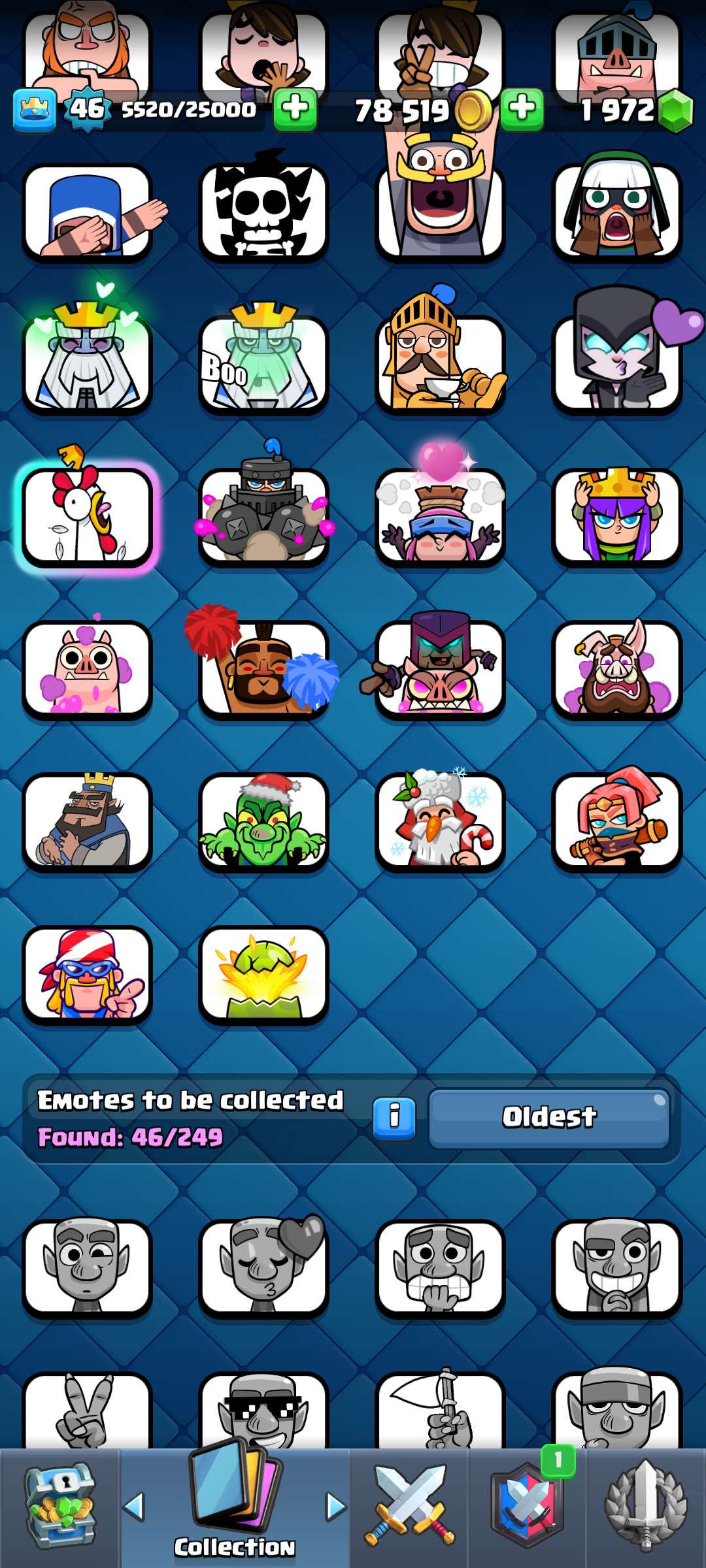 Game account sale Clash Royale