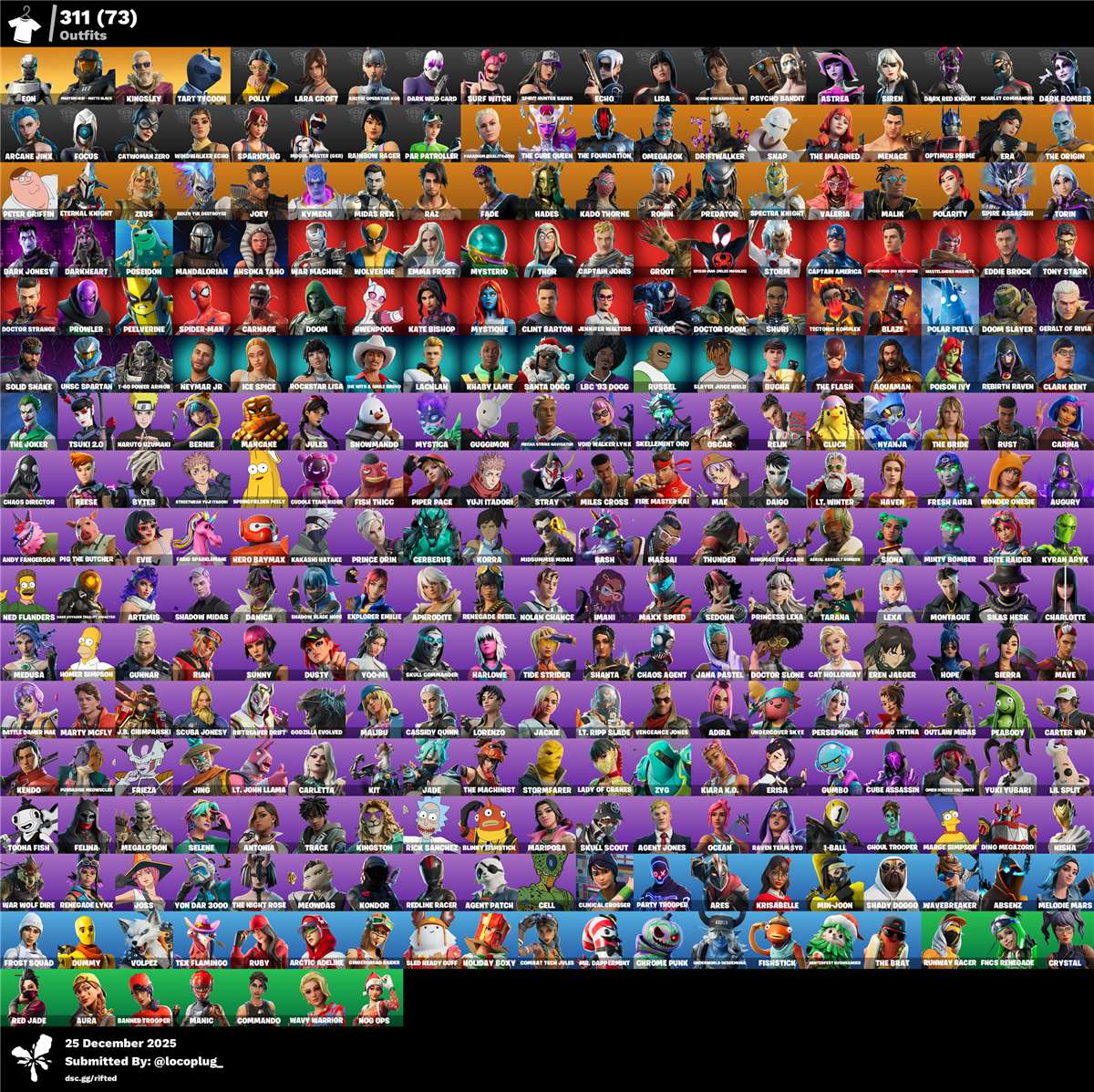 Game account sale Fortnite