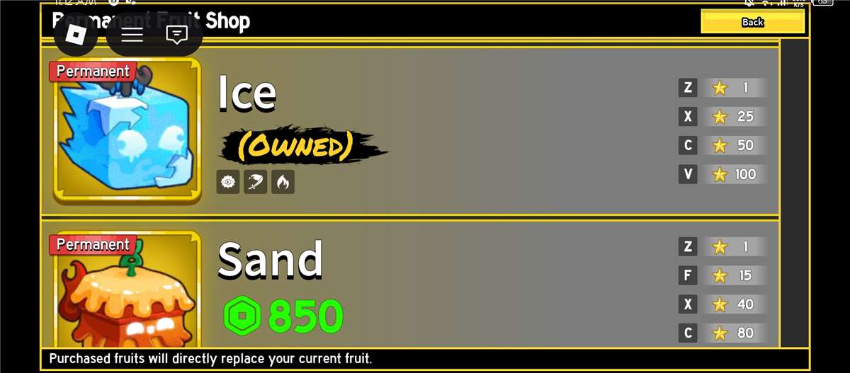 Game account sale Roblox