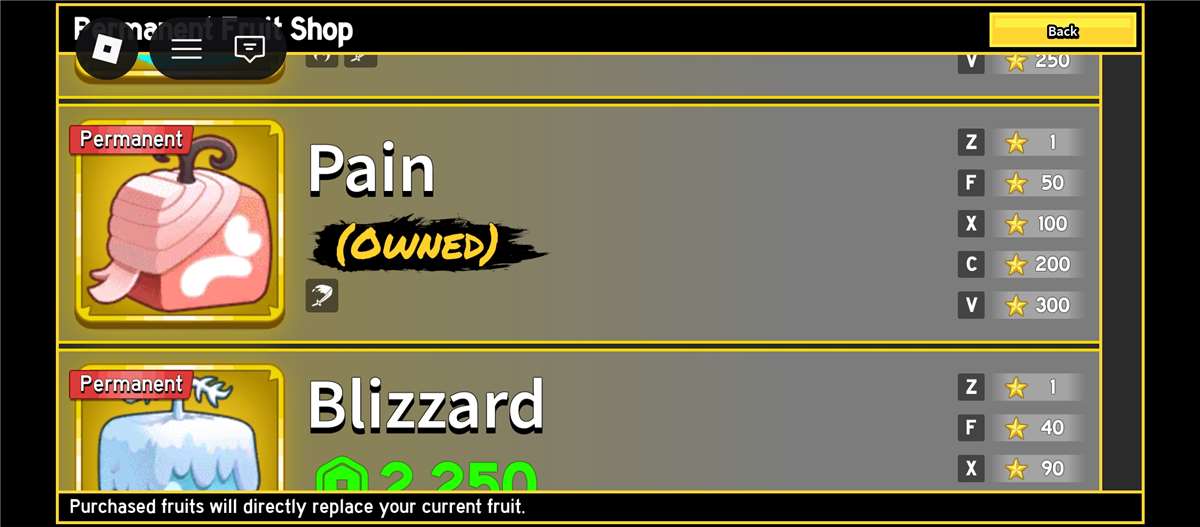 Game account sale Roblox