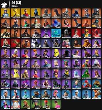 Game account sale Fortnite