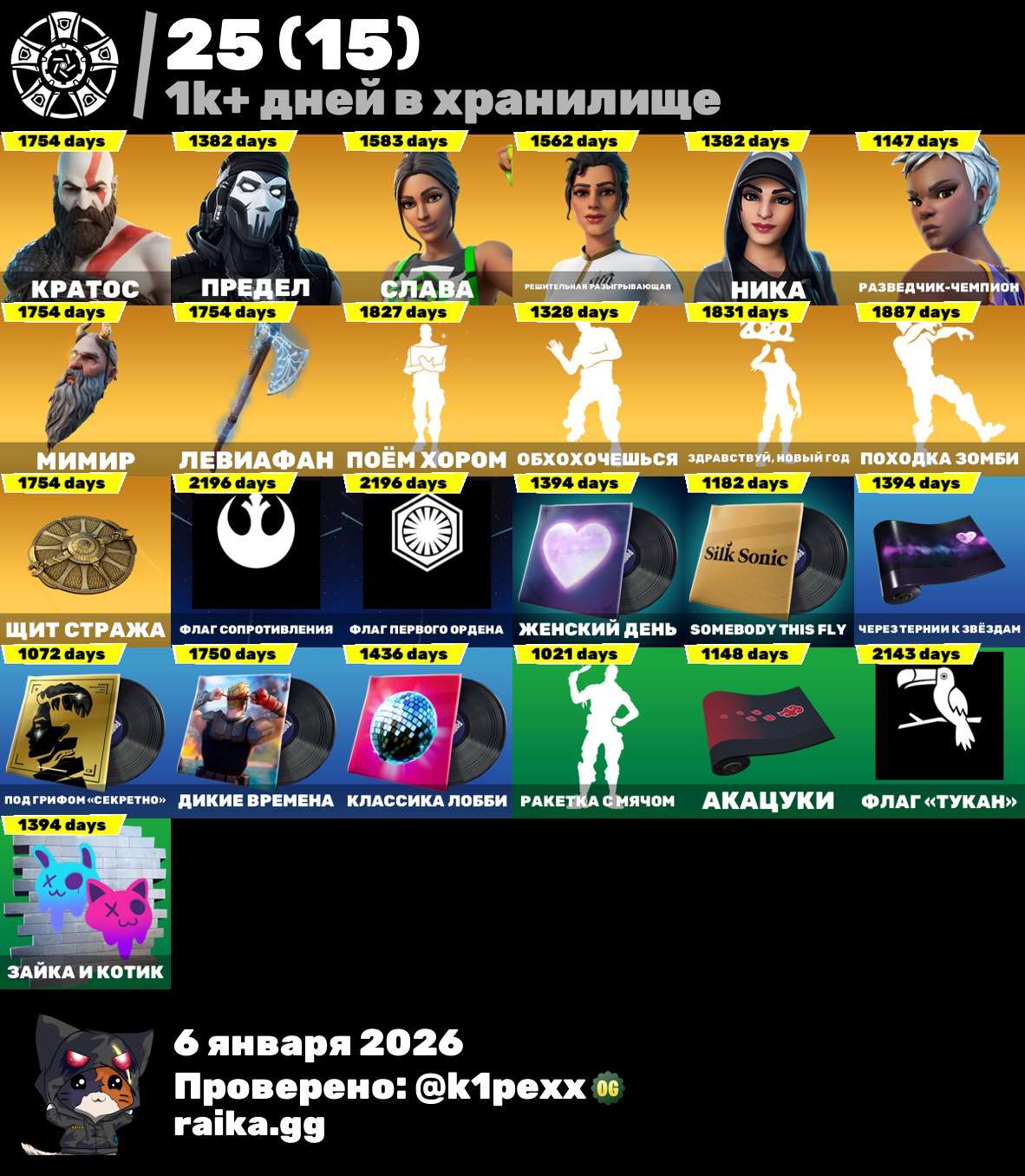 Game account sale Fortnite