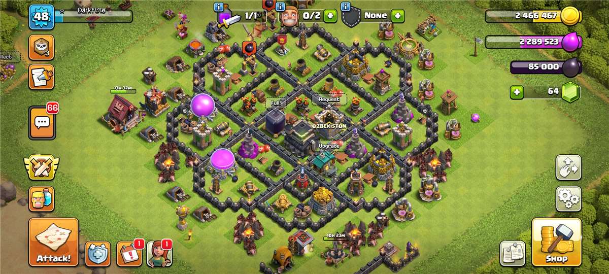 Game account sale Clash of Clans