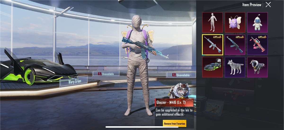 Game account sale PUBG MOBILE