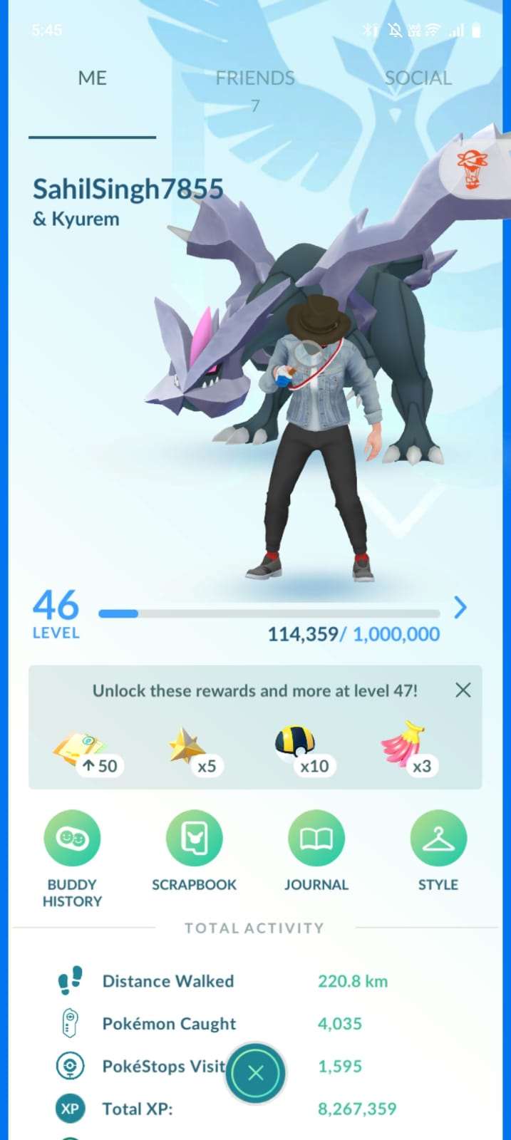 Game account sale Pokemon GO