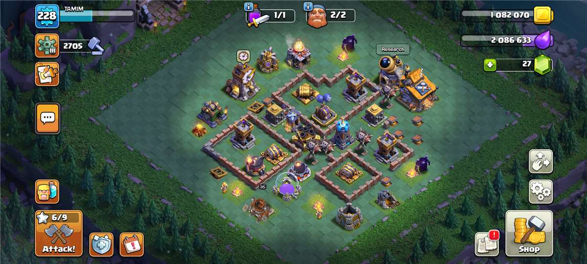 Game account sale Clash of Clans