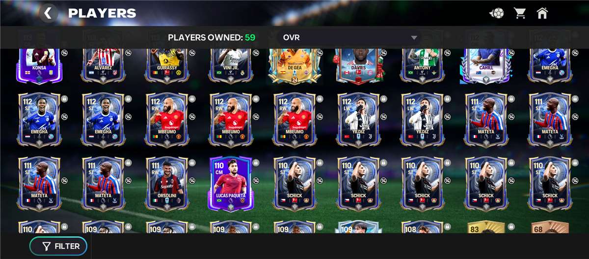 Game account sale Fifa mobile
