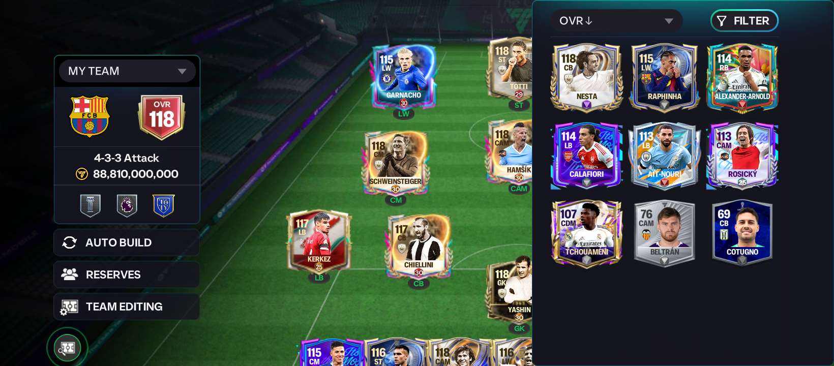 Game account sale Fifa mobile
