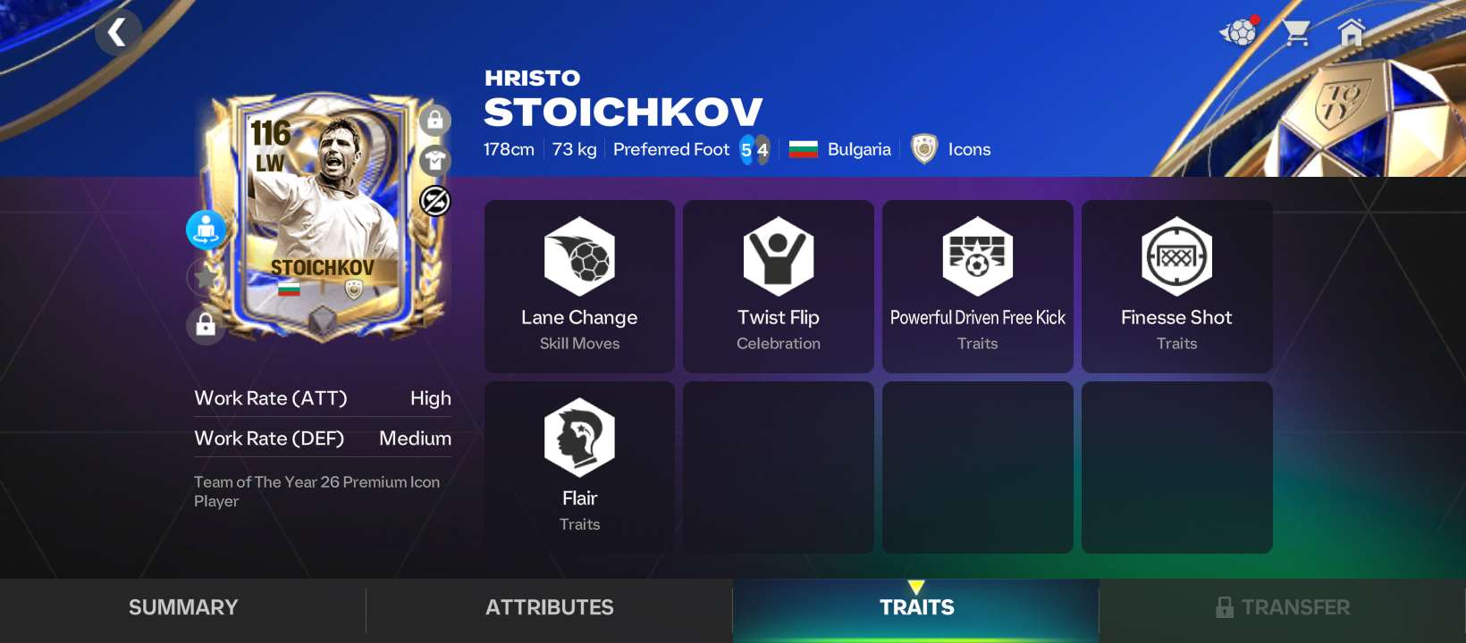 Game account sale Fifa mobile