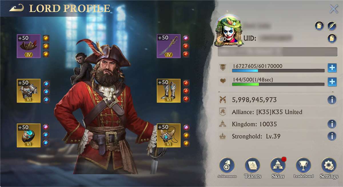 Game account sale Stormshot: isle of adventure