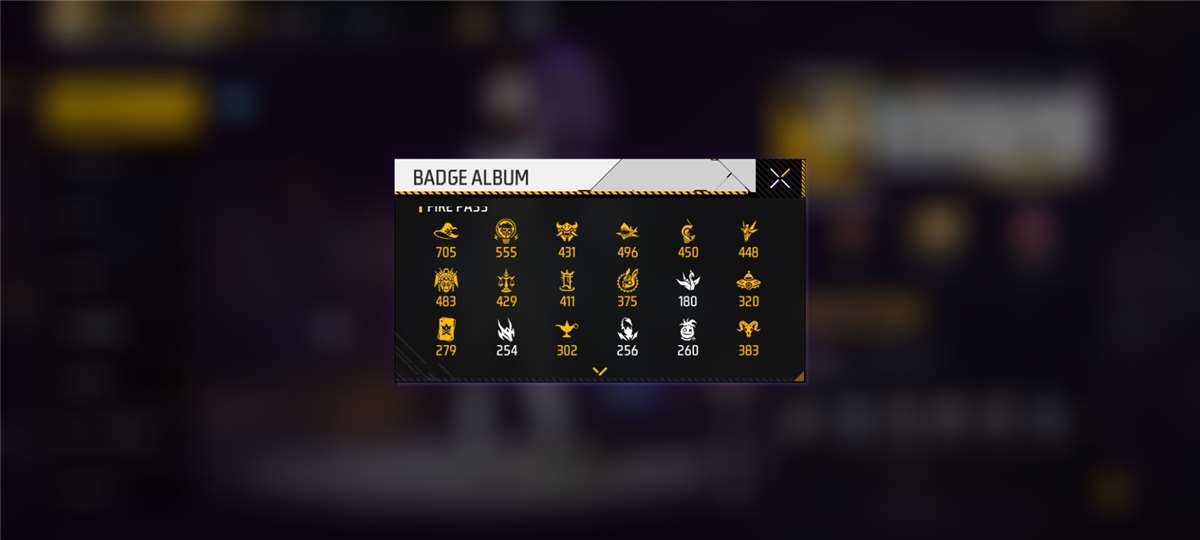 Game account sale Free Fire