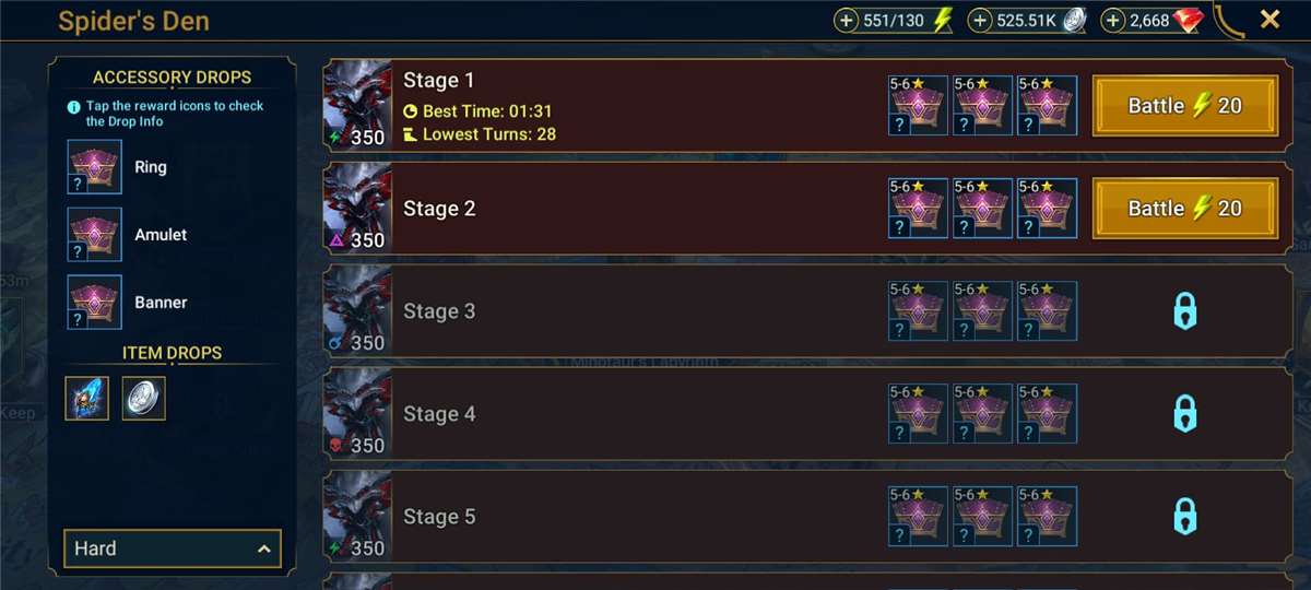 Game account sale Raid Shadow Legends