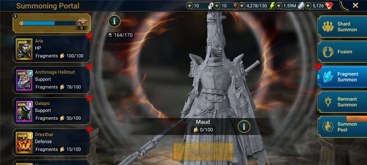 Game account sale Raid Shadow Legends