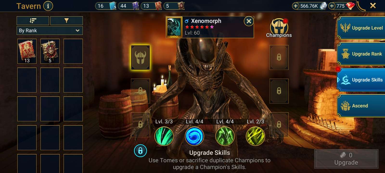 Game account sale Raid Shadow Legends