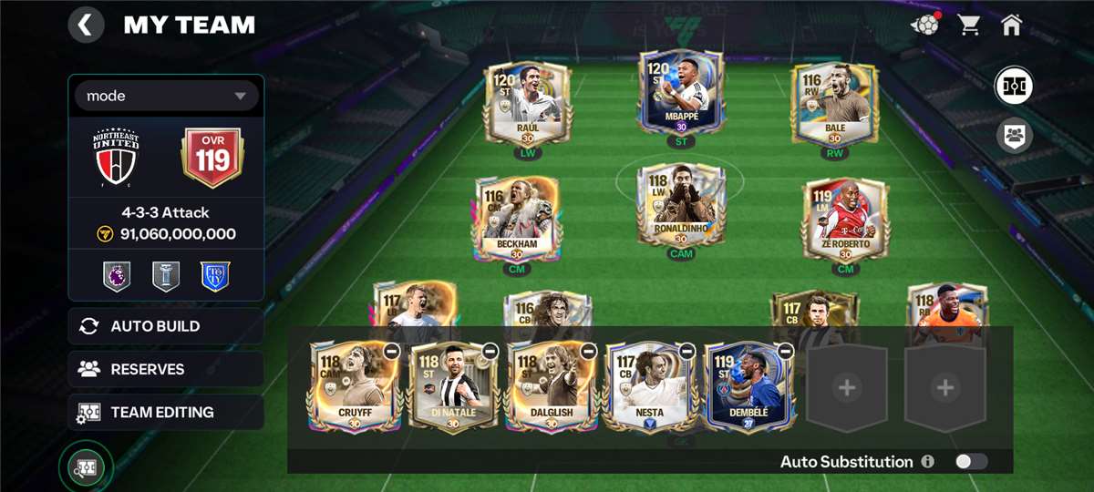 Game account sale Fifa mobile