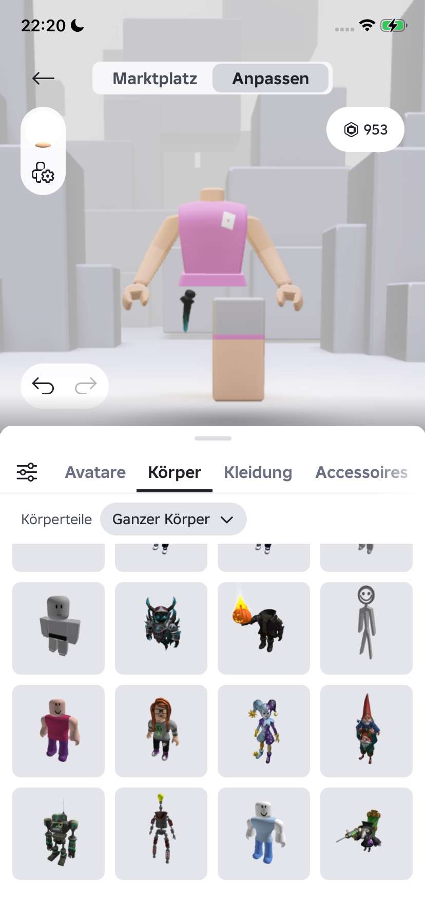 Game account sale Roblox