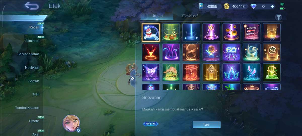 Penjualan akun permainan Mobile Legends