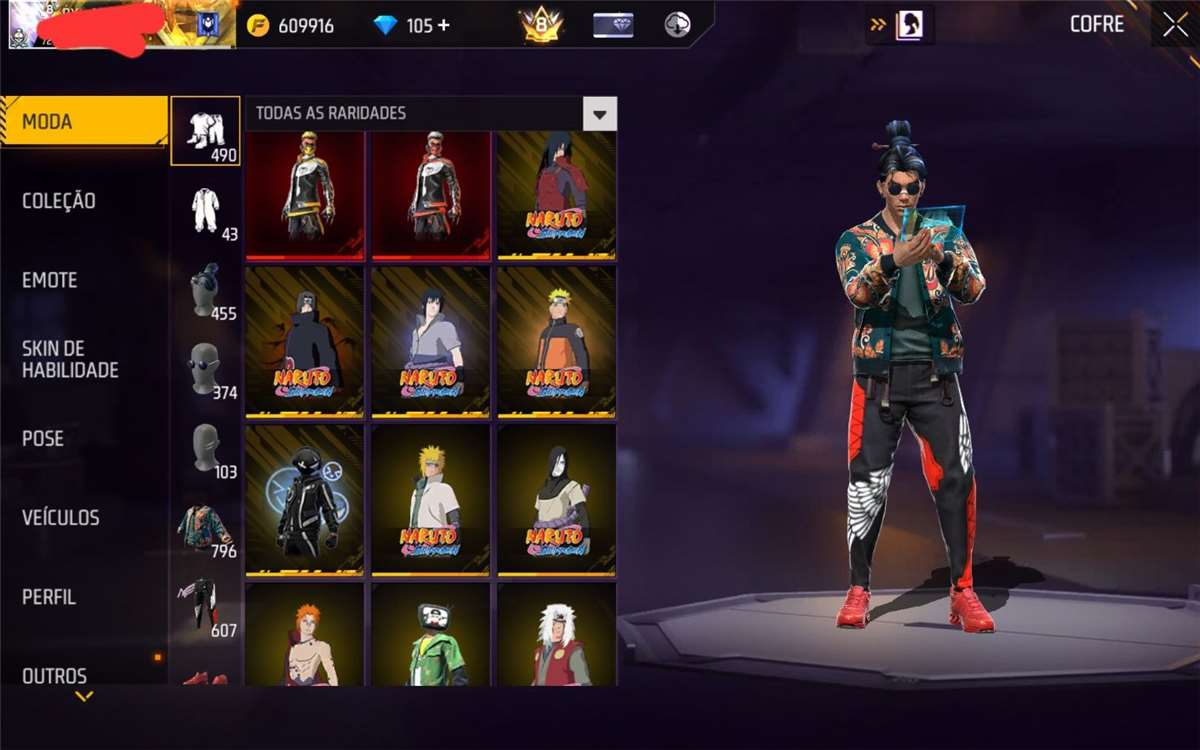 Game account sale Free Fire