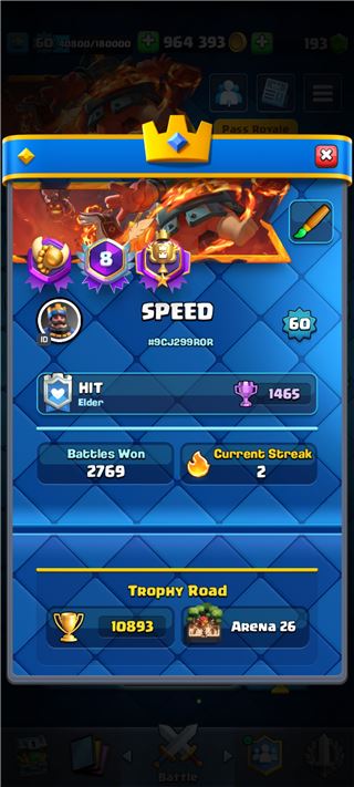 Accounts Clash Royale