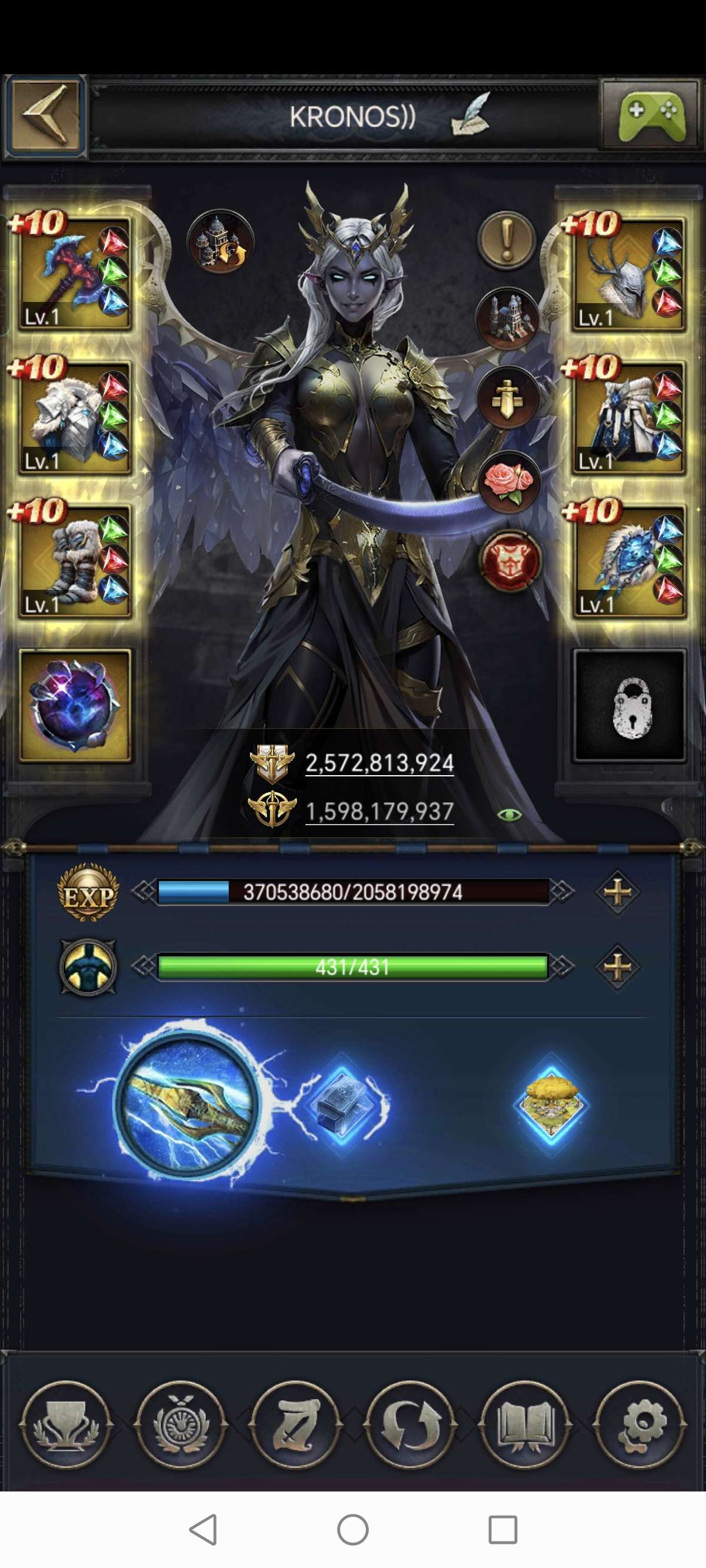 Game account sale Clash of Kings