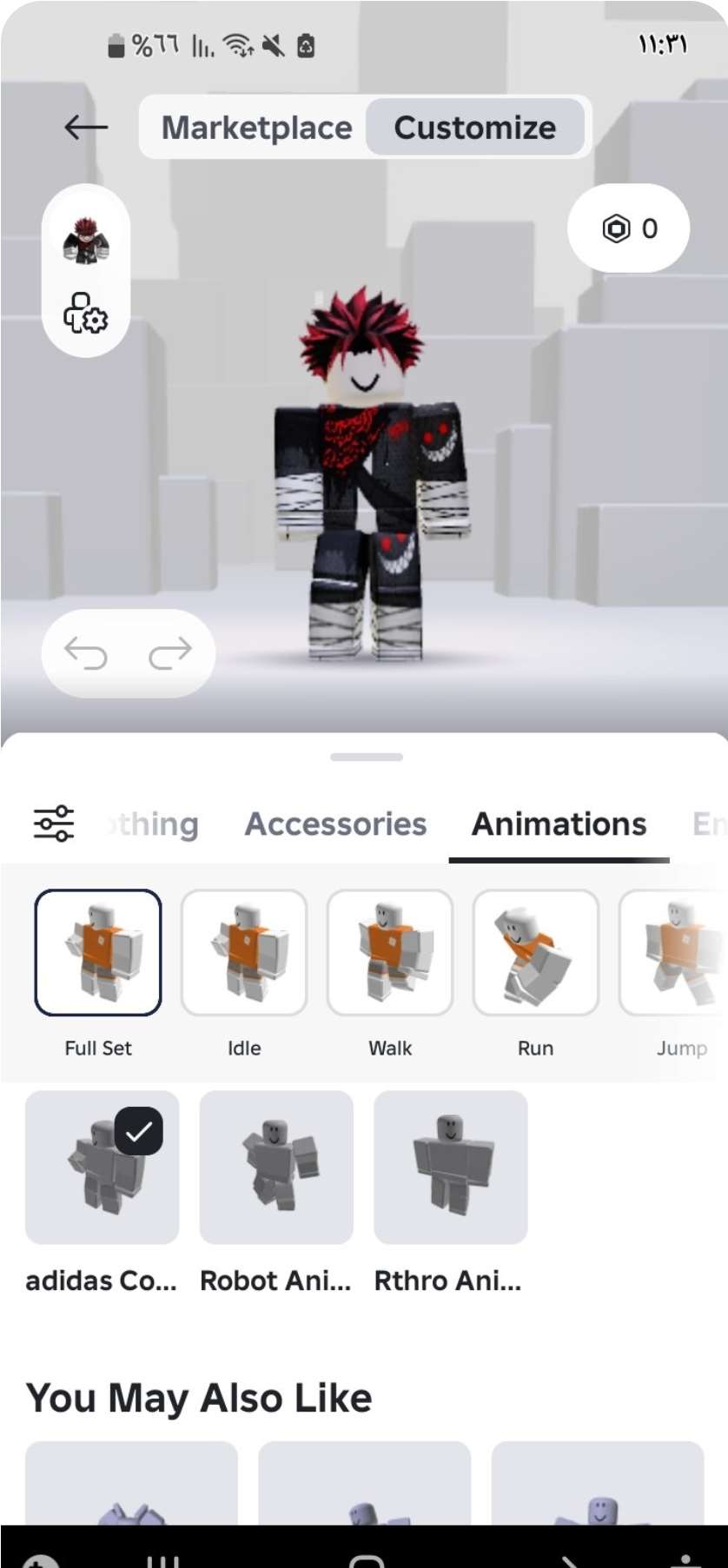 Game account sale Roblox