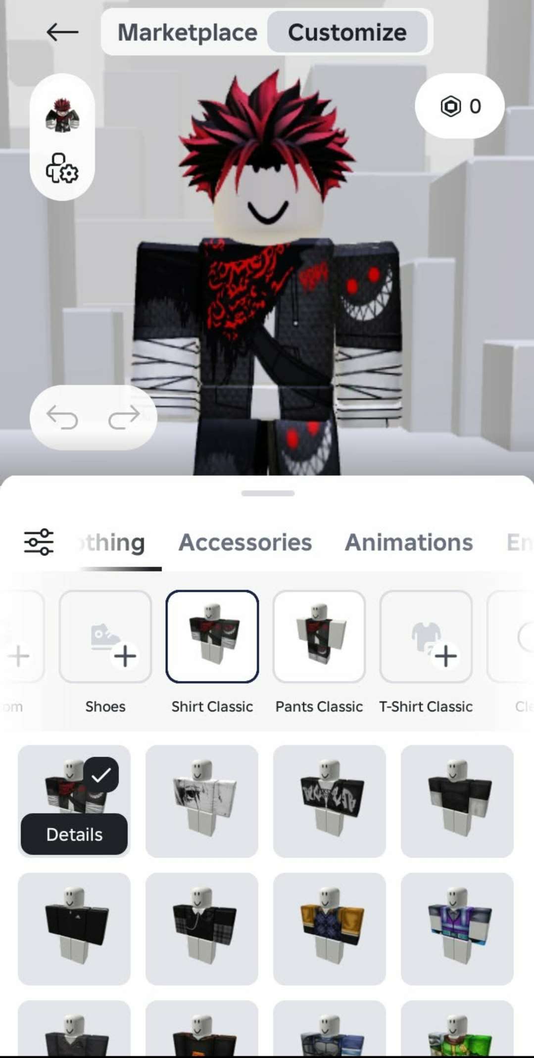 Game account sale Roblox