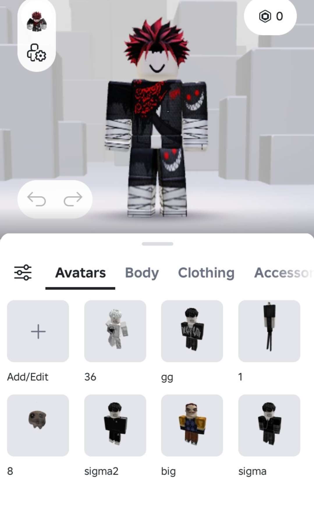 Game account sale Roblox