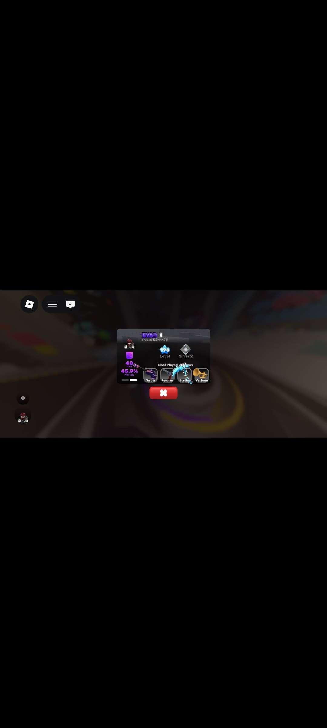 Game account sale Roblox