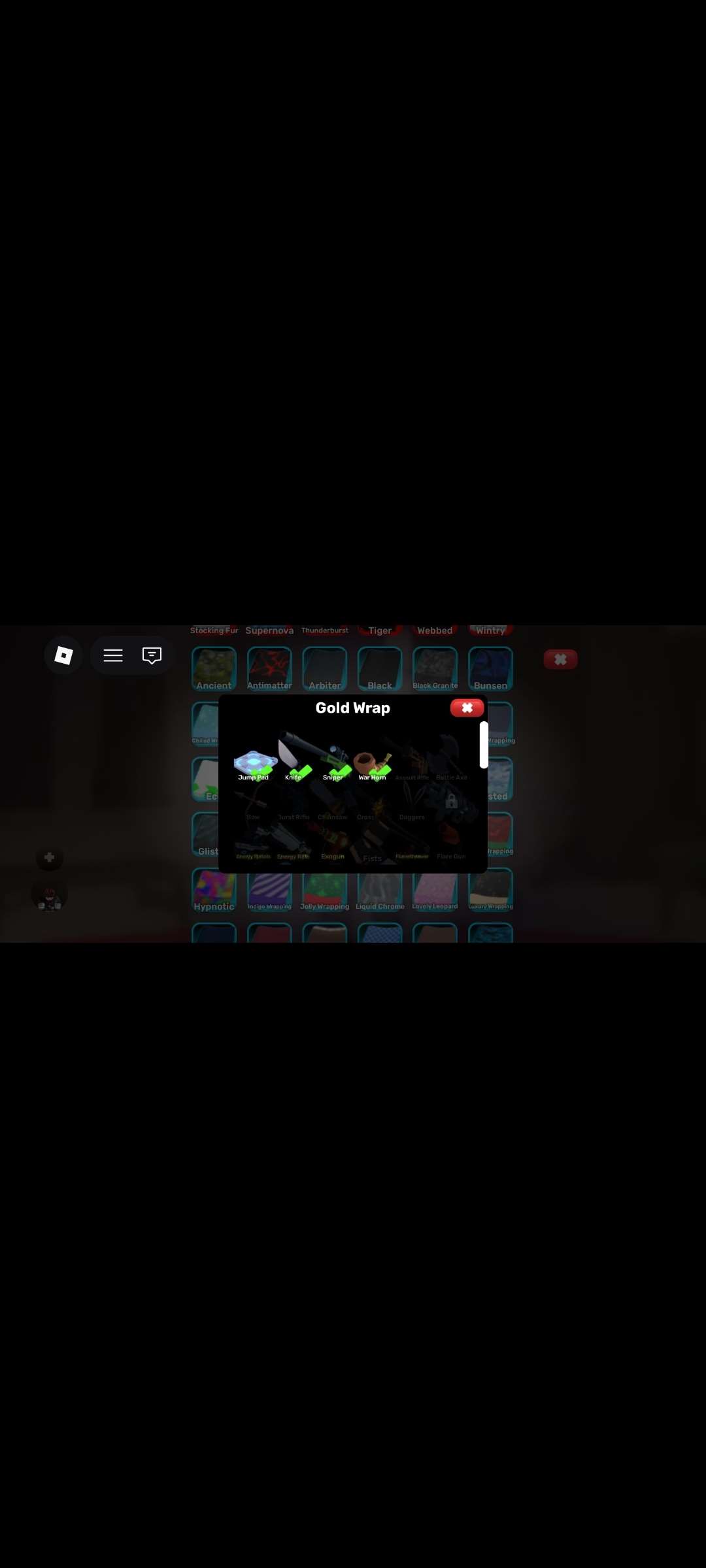 Game account sale Roblox