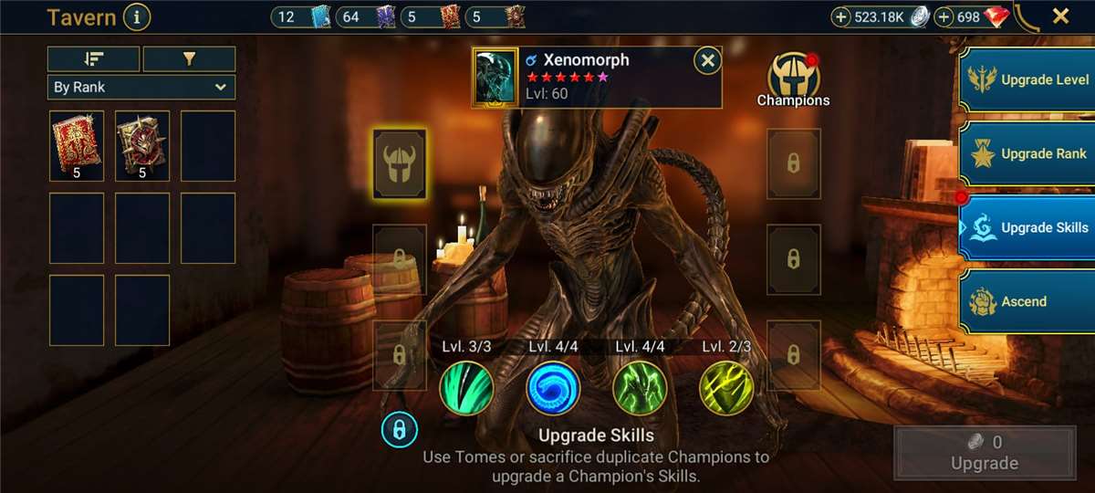 Game account sale Raid Shadow Legends