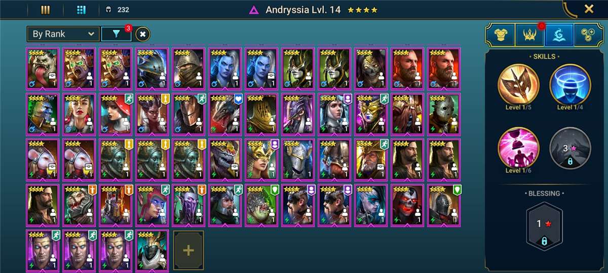 Game account sale Raid Shadow Legends
