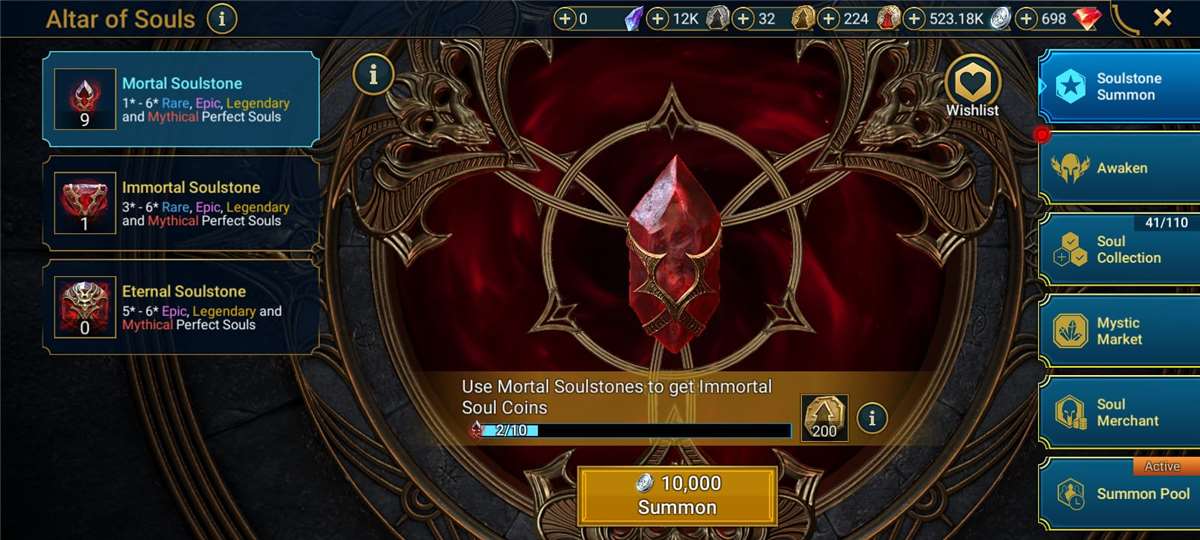 Game account sale Raid Shadow Legends