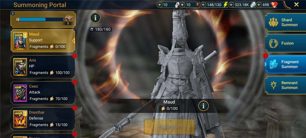 Game account sale Raid Shadow Legends