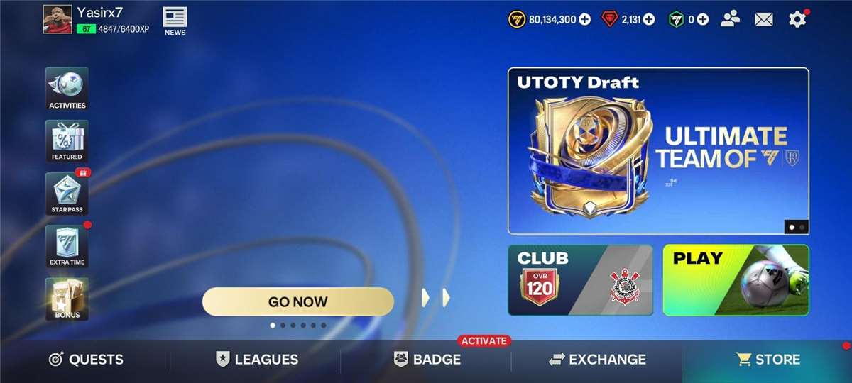 Game account sale Fifa mobile