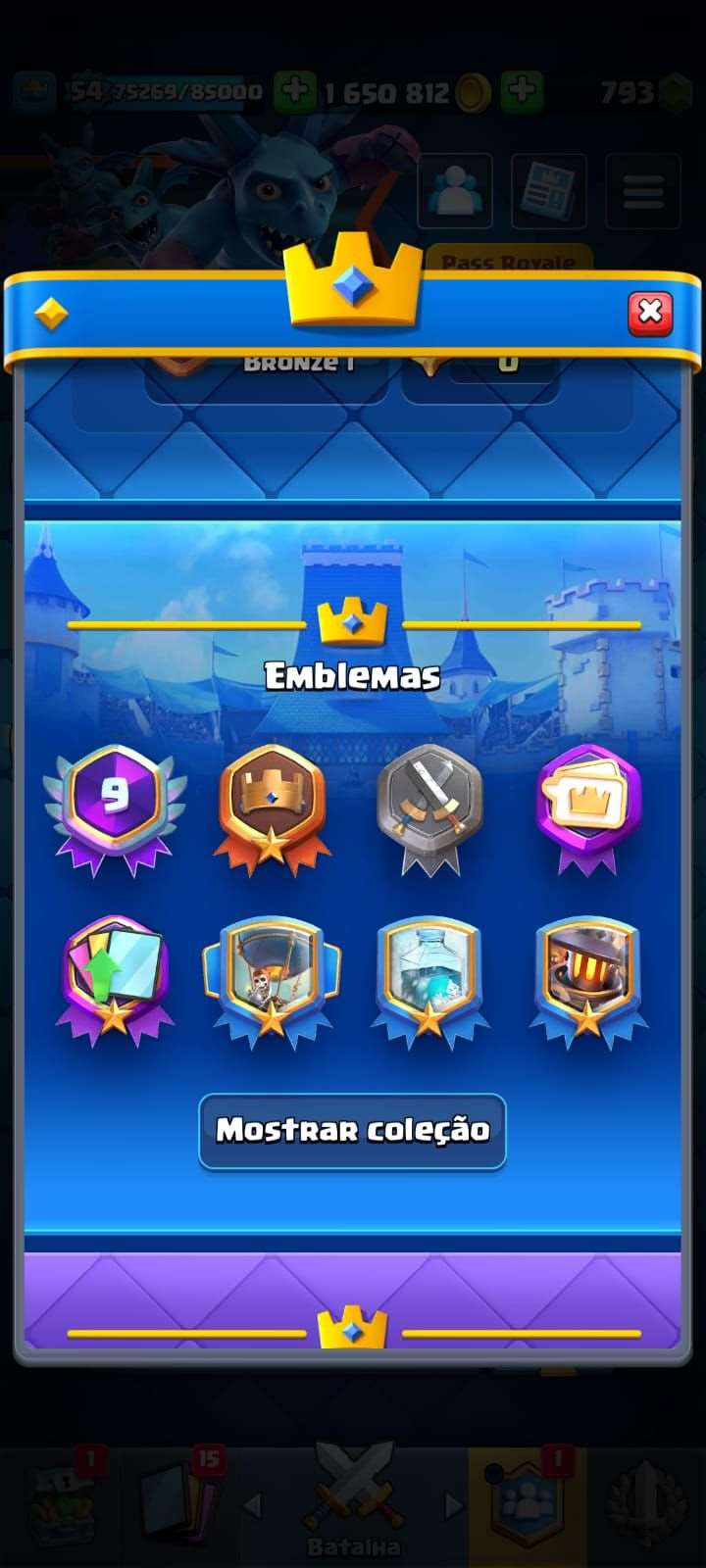 Game account sale Clash Royale