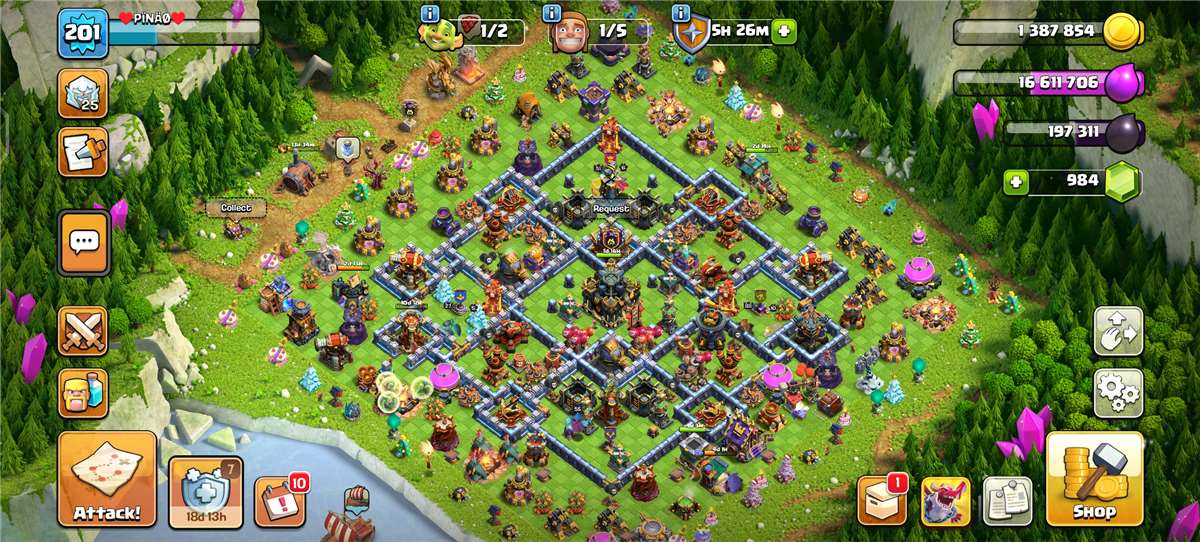 Game account sale Clash of Clans