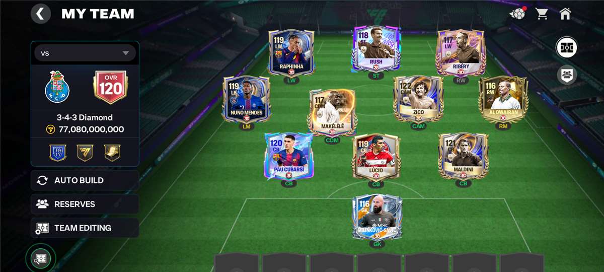 Game account sale Fifa mobile