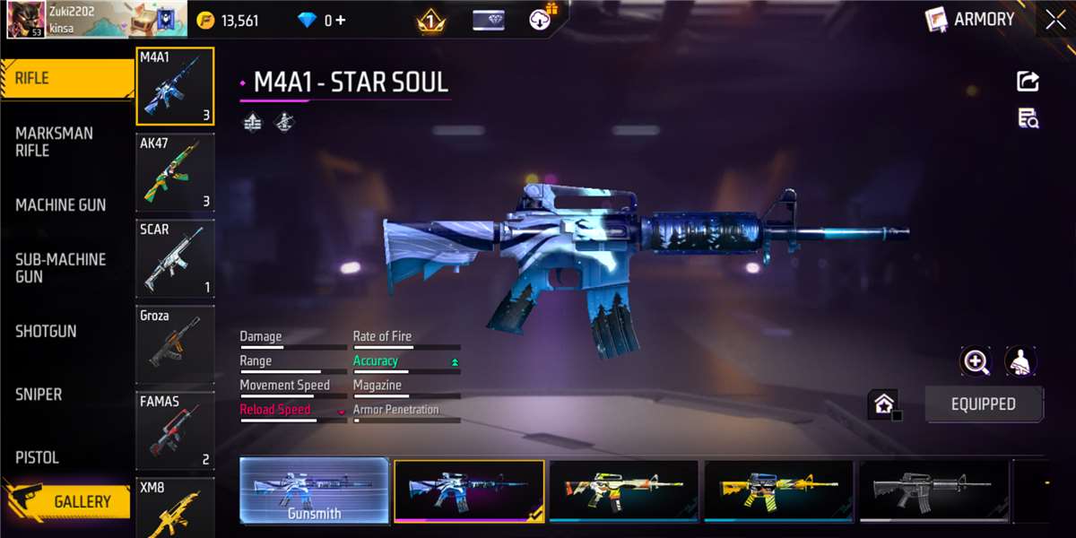 Game account sale Free Fire