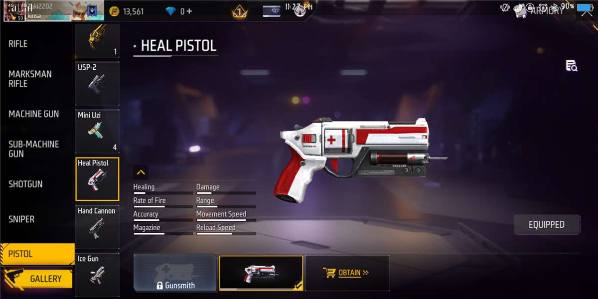 Game account sale Free Fire