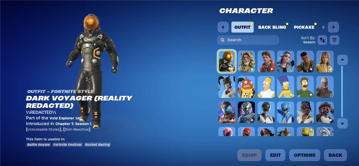 Game account sale Fortnite