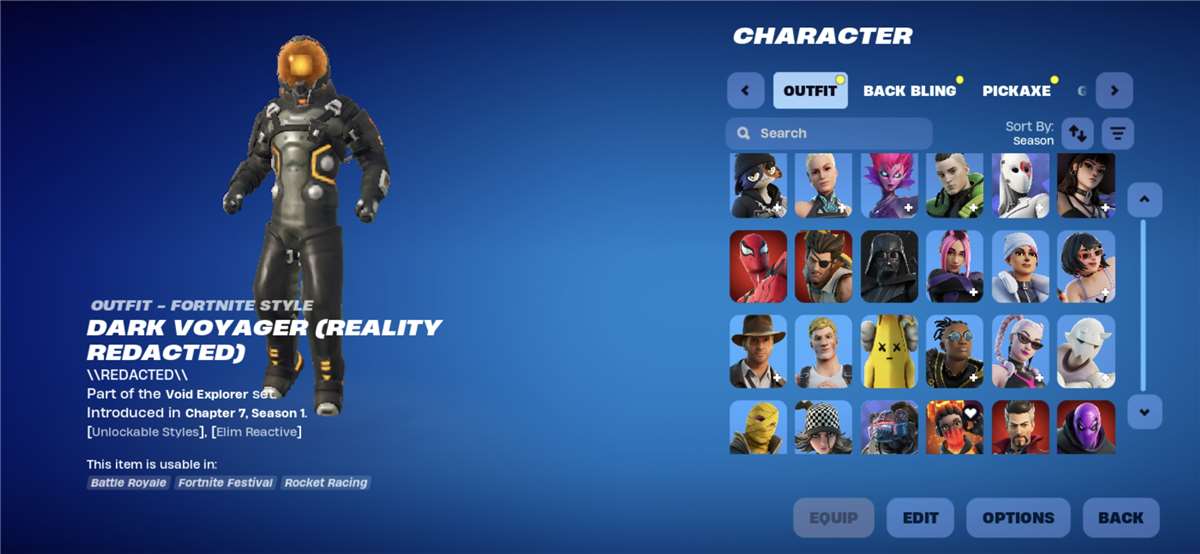 Game account sale Fortnite