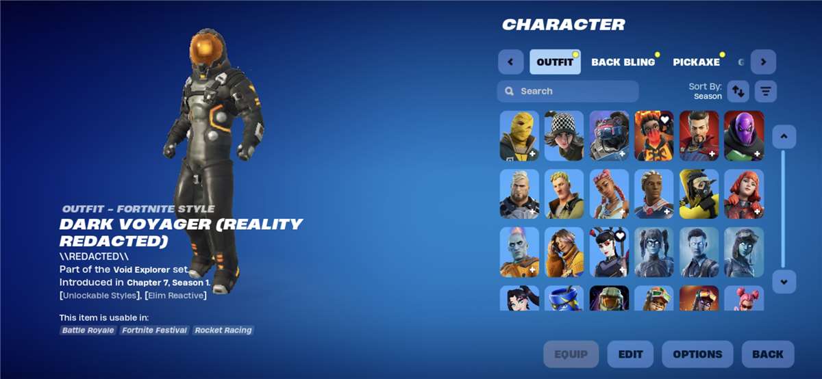 Game account sale Fortnite