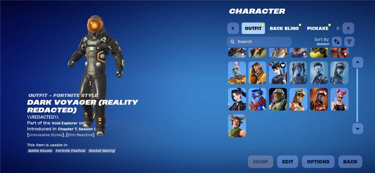 Game account sale Fortnite