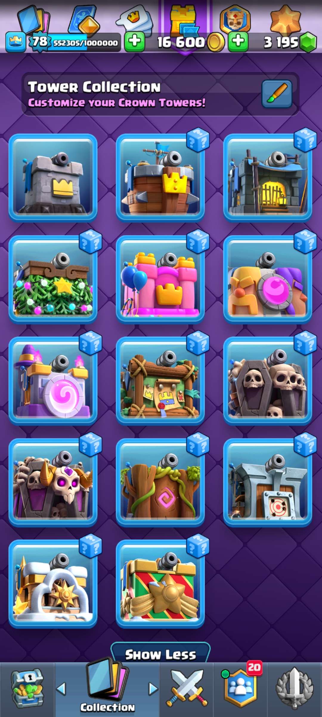 Game account sale Clash Royale