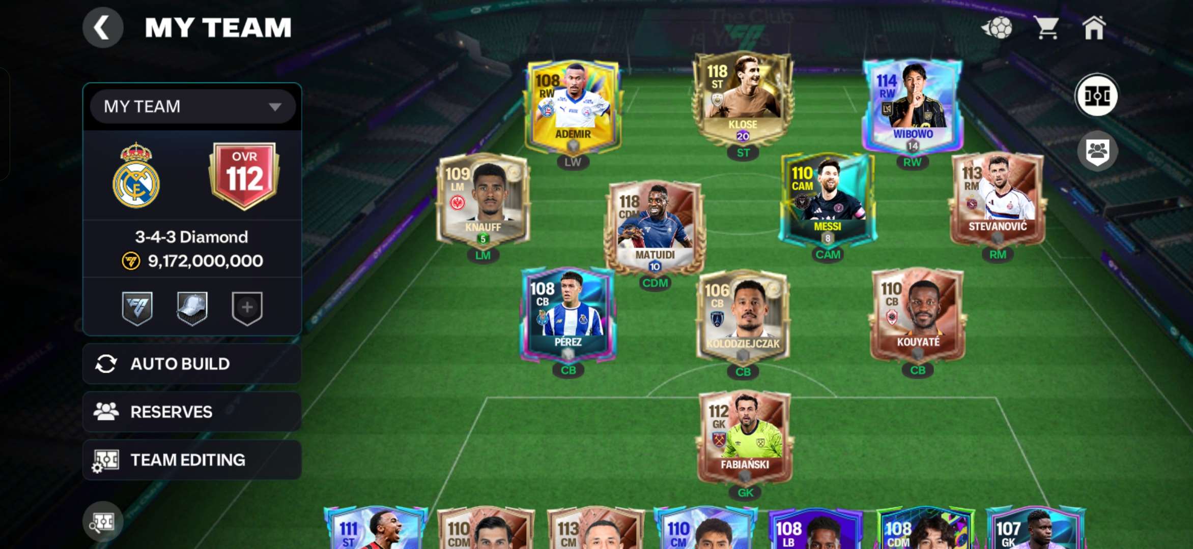 Game account sale Fifa mobile