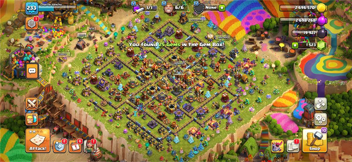 Game account sale Clash of Clans